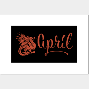 April Cayenne Dragon Posters and Art